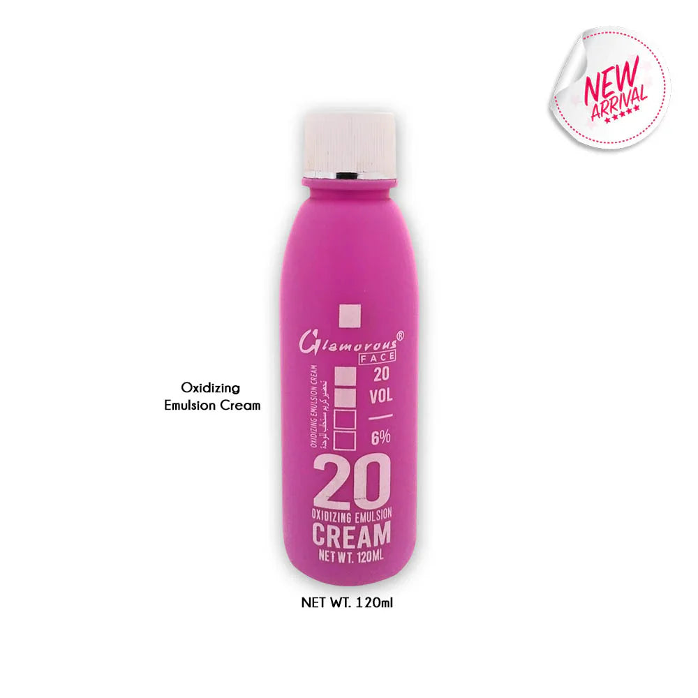 Glamorous Face Oxidizing Emulsion Cream 20 Volume With Face Blond Glamorous Face