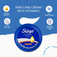 Skinza Skin Care With Vitamin E Cream Skinza