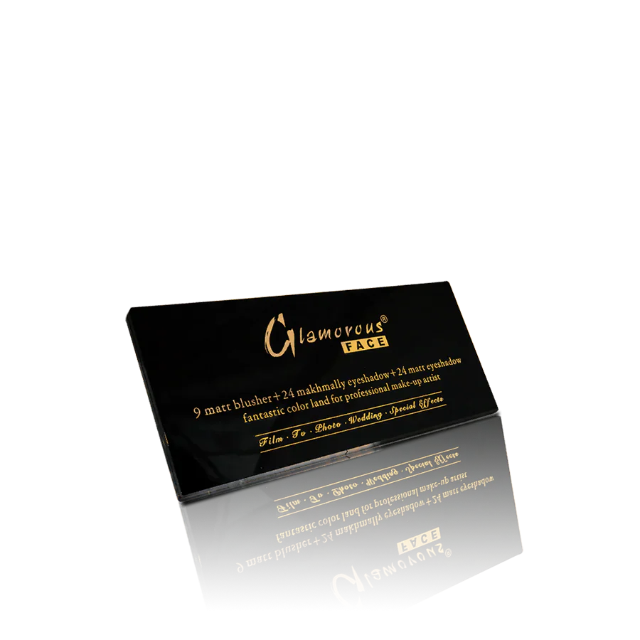 Glamorous Face 24+24+9 Matte, Velvet Eyeshade & Blushon Kit Glamorous Face