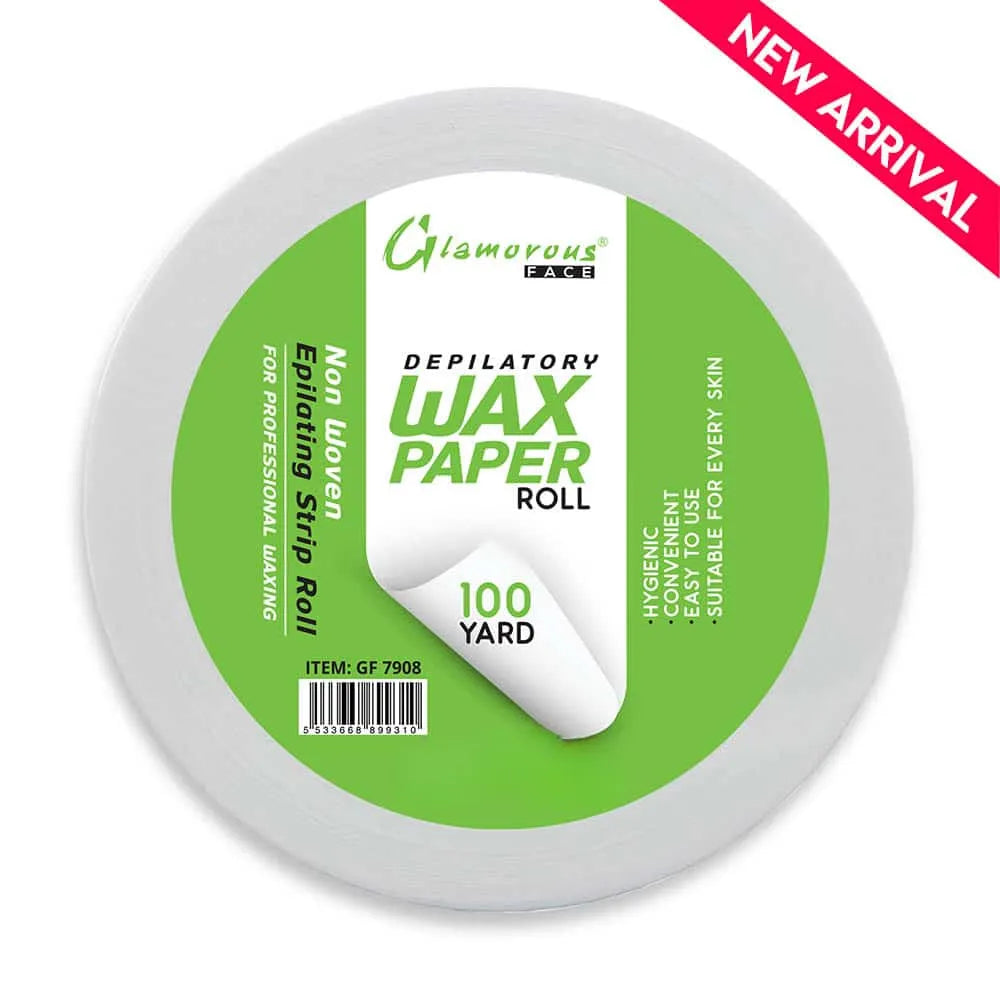 Glamorous Face Depilatory Wax Paper Roll Glamorous Face