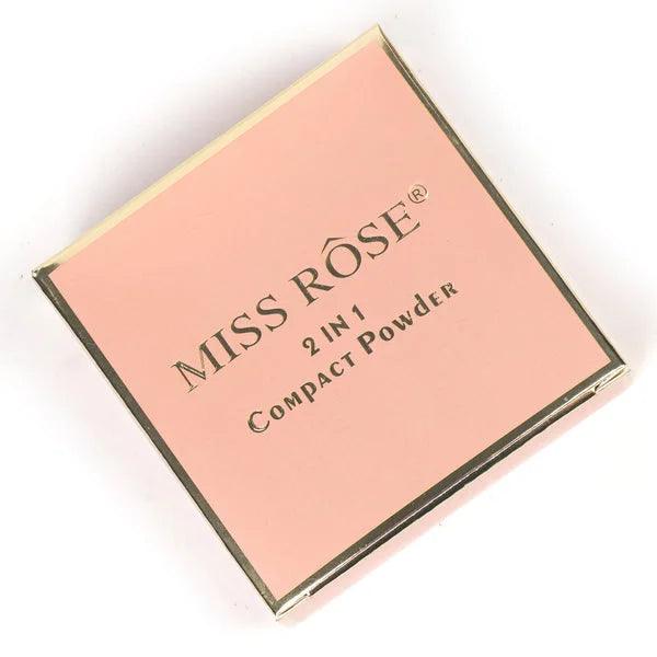 Miss Rose 2 in 1 Compact Powder Miss Rose