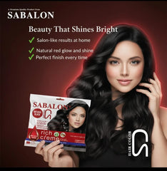 Sabalon rich cream hair color sachet Sabalon