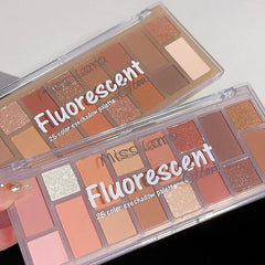 Miss Lara Fluorescent Eyeshadow Palette - 16 Colors Miss Lara