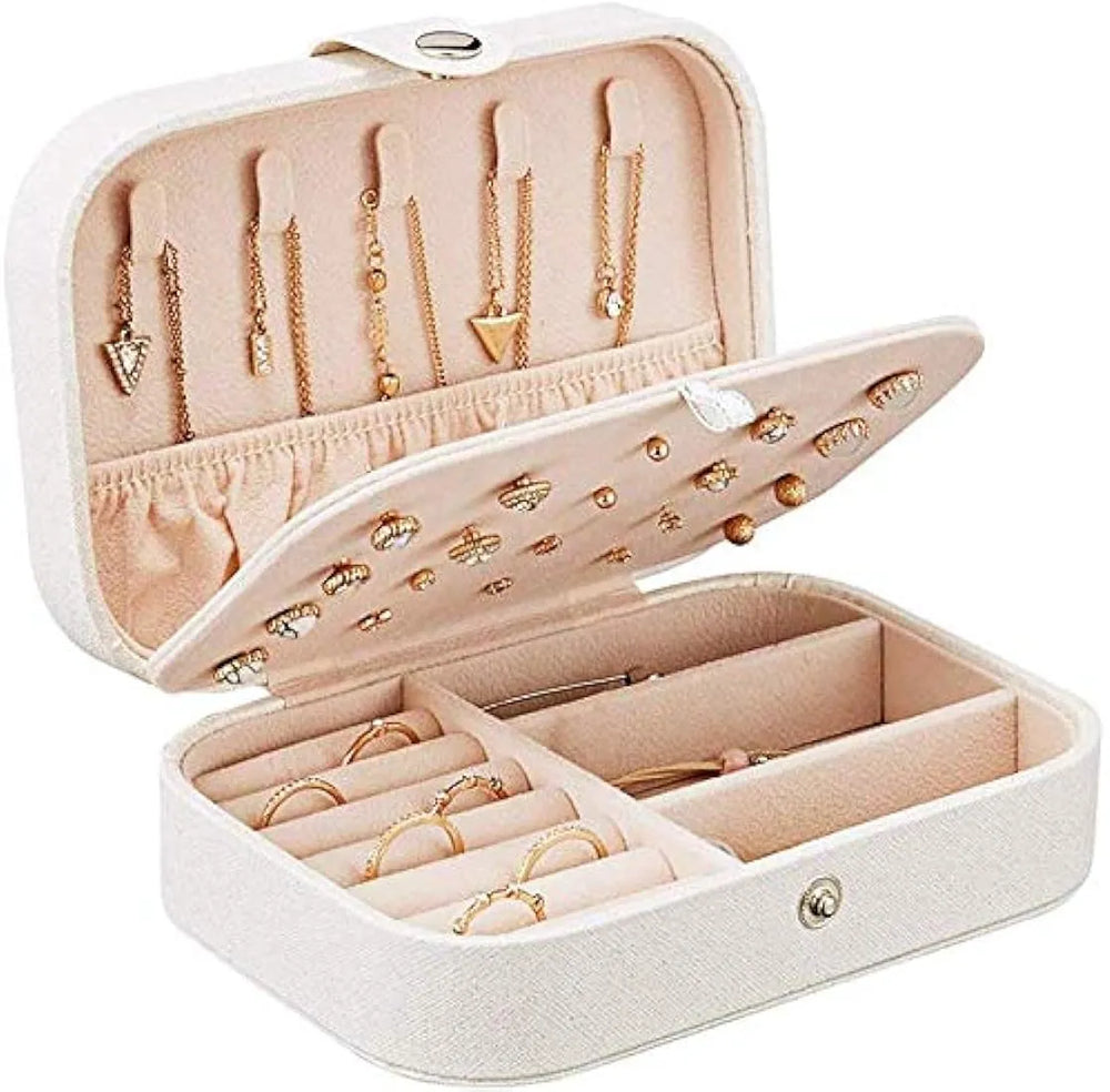 Velvet Multi‑function Jewelry Storage Box Cosmia.pk