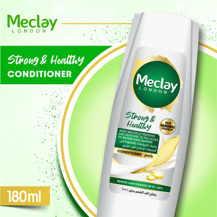 Meclay London Strong & Healthy Conditioner 180ML Meclay London