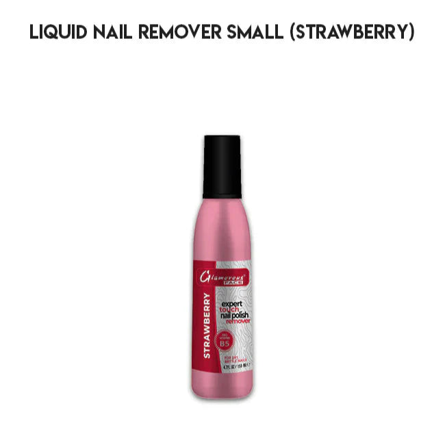 Glamorous Face Liquid Nail Remover Small 75ml (4 Flavours) Glamorous Face