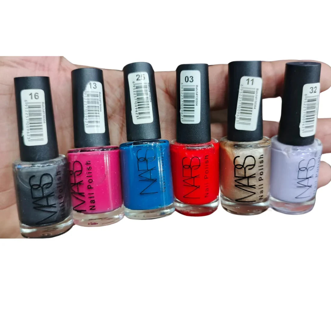 Nars Nail Polish Pack of 6 (Random Colors) Nars
