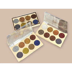 Miss Rose Glitter Magic Eyeshadow Palette -  8‑Color Miss Rose