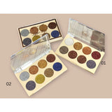 Miss Rose Glitter Magic Eyeshadow Palette -  8‑Color