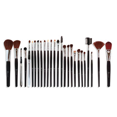 Glamorous Face 26 Piece Leather Brushset Pro. Glamorous Face