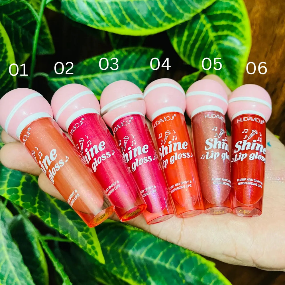 HUDAMOJI Plump and Shiny Moisturizing Lip Gloss Huda Moji