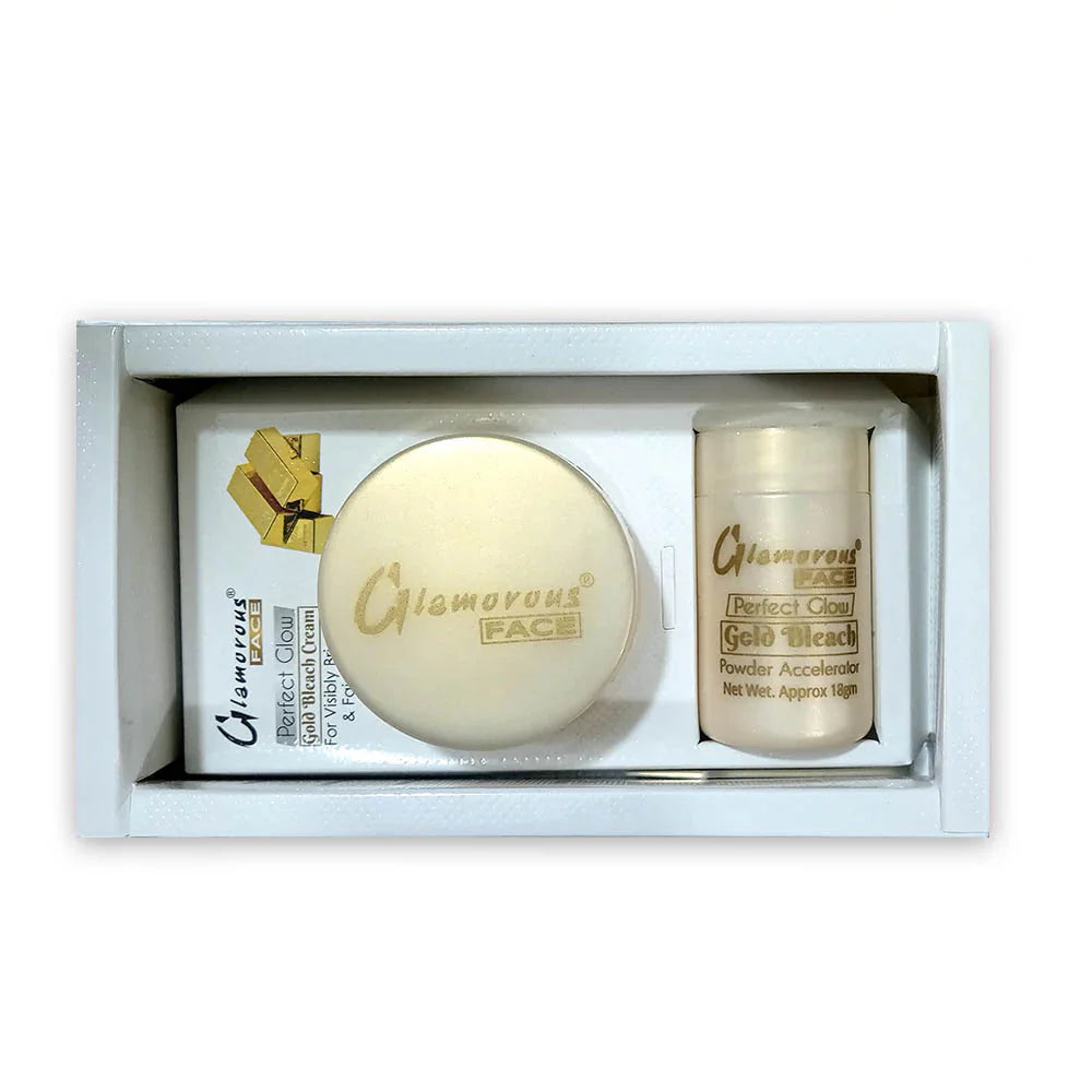 Glamorous Face Perfect Glow Gold Bleach Cream-Large Glamorous Face