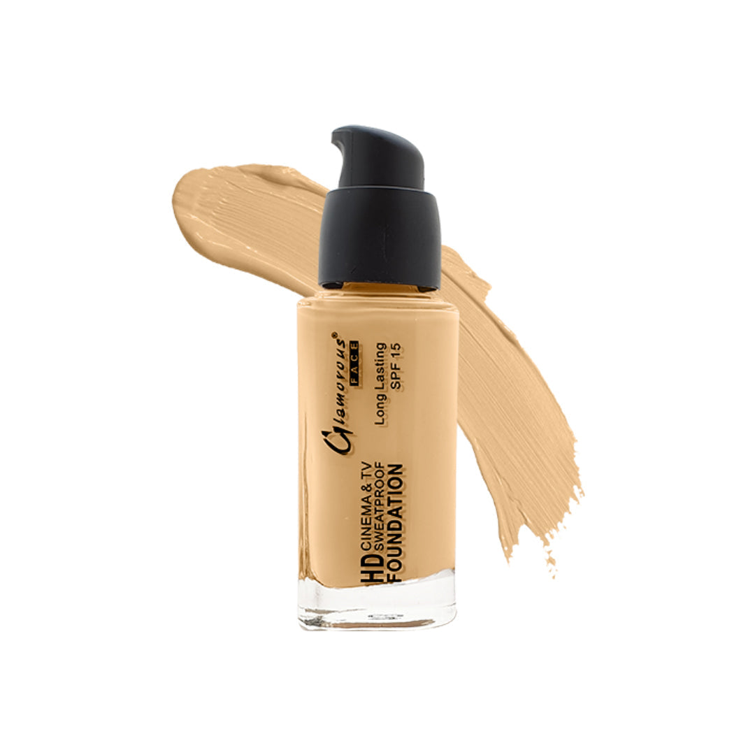 Glamorous Face HD Cinema & TV Waterproof Long Lasting Foundation Glamorous Face
