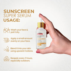 Saeed Ghani Daily Defense Invisible Sunscreen Super Serum SPF 60 – 30ml Saeed Ghani
