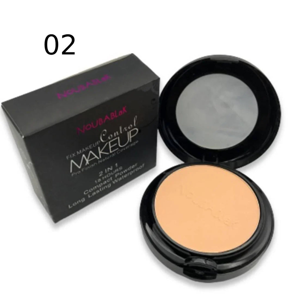 Noubablak 18 Hours Compact Powder Long Lasting Waterproof Noubablak