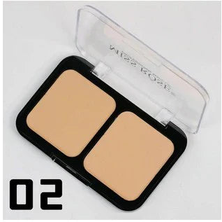 Miss Rose 2 In 1 Compact Powder Miss Rose