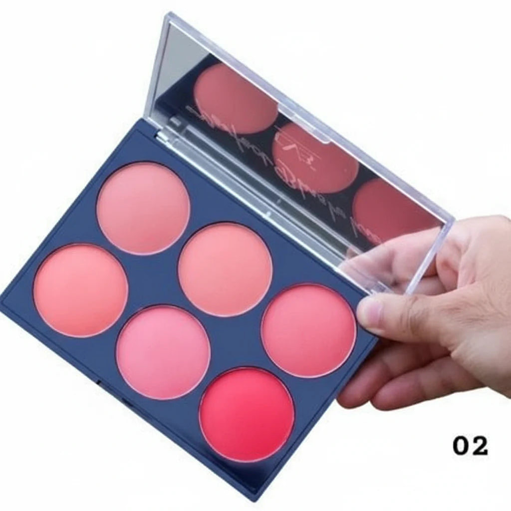 CVB Blush & Contour Kit – Sculpting & Radiant Face Makeup Palette CVB