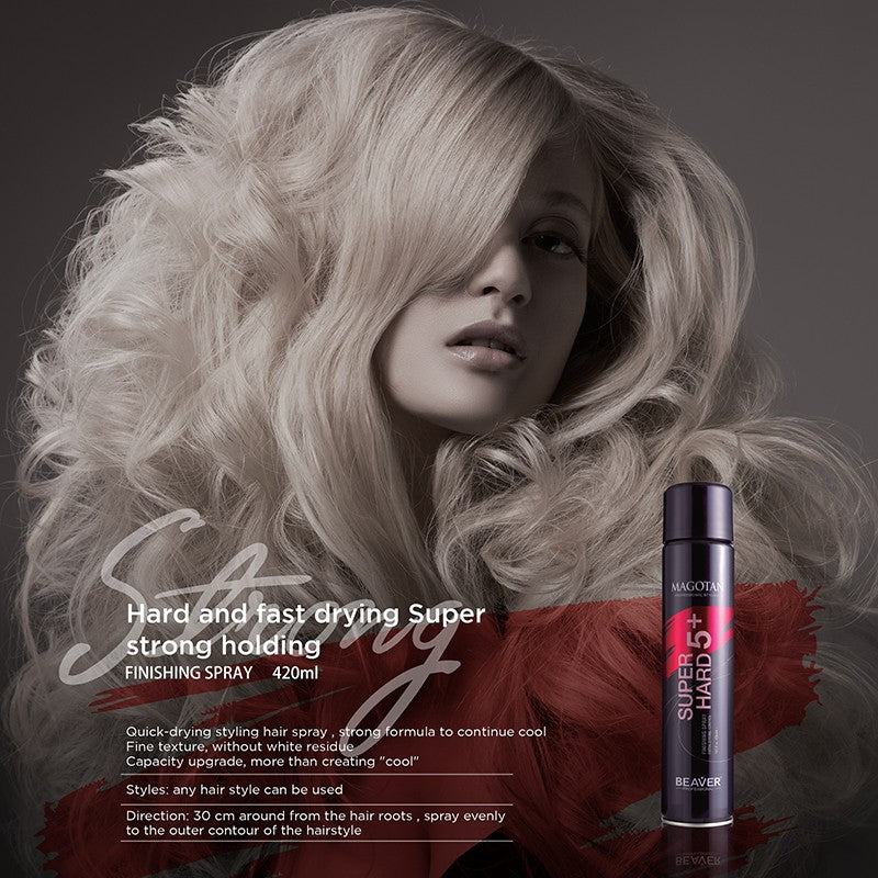 Beaver Magotan 5+ Super Hard Finishing Spray 420ml beaver
