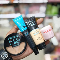 Fitme 3 in 1 Makeup Deal + Free Huda Moji Jelly Tint Fit me