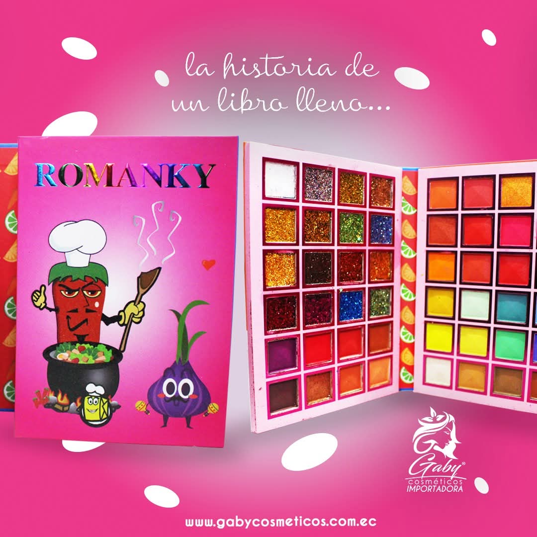 Romanky 4-Fold Makeup Palette Romanky