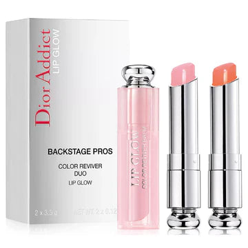 Dior Addict Lip Glow Color Reviver Duo Gift Set (Pack of 2) Dior