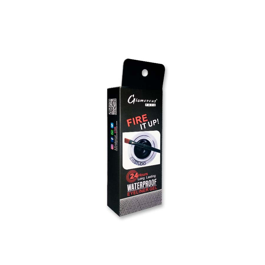 Glamorous Face Long Lasting Water Proof Gel Eyeliner Glamorous Face