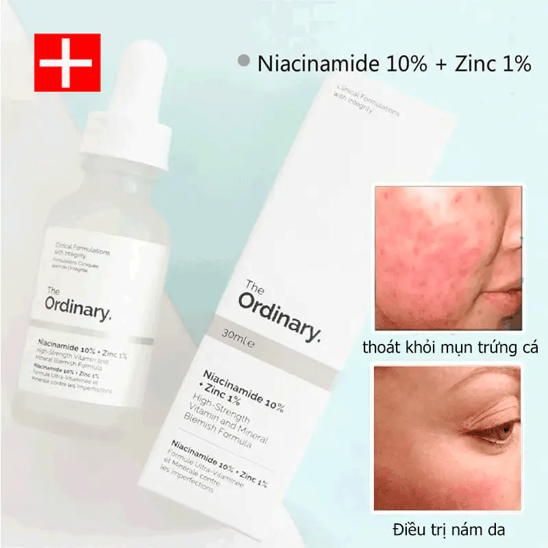 The Ordinary Niacinamide 10% + Zinc 1% Serum - 30ml The Ordinary