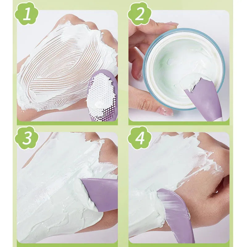 2Pcs Double Head Silicone Face Mask Brush Cosmia.pk