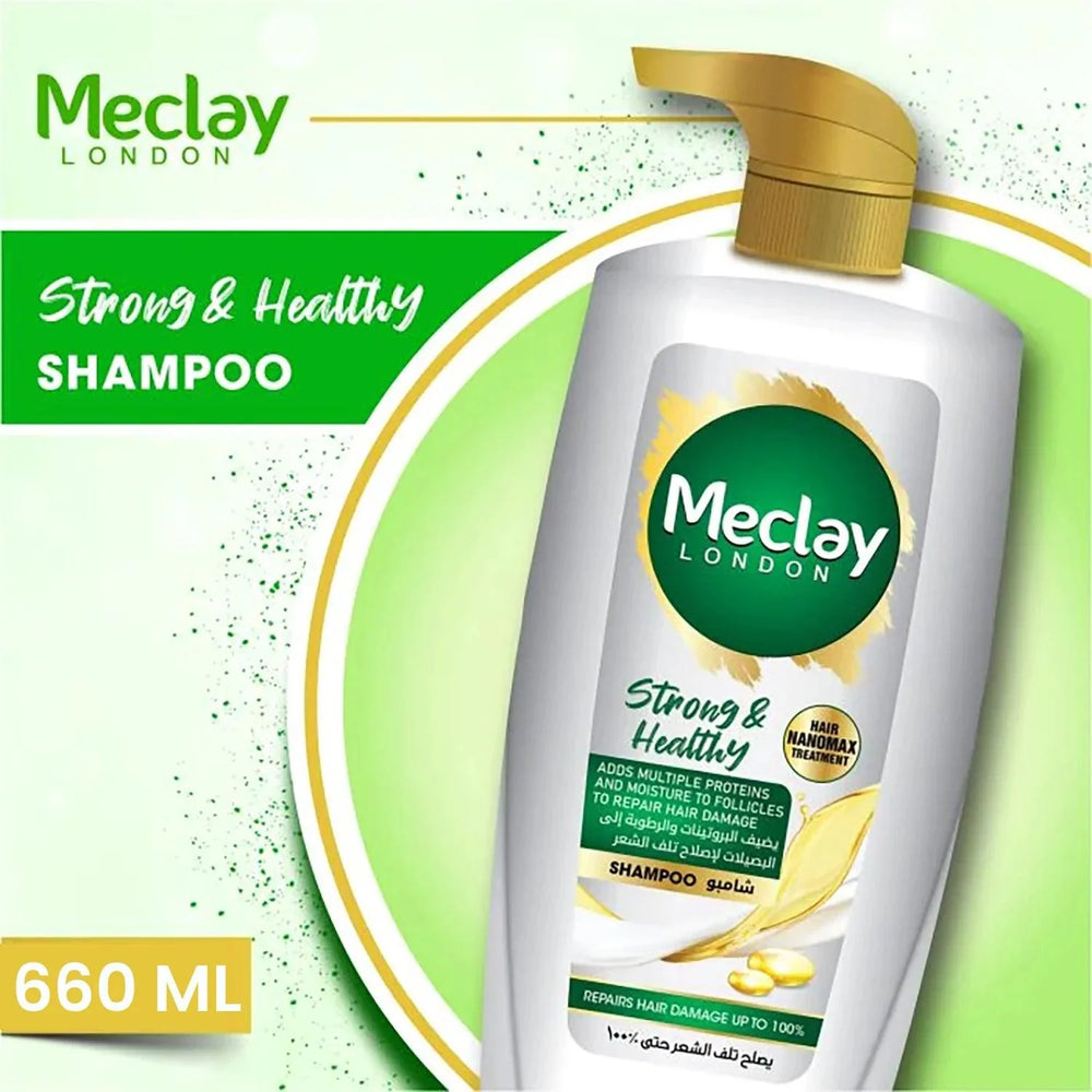 Meclay London Strong & Healthy Shampoo Meclay London