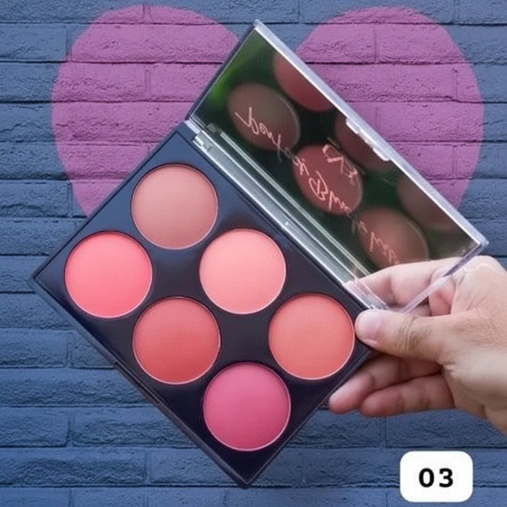 CVB Blush & Contour Kit – Sculpting & Radiant Face Makeup Palette CVB