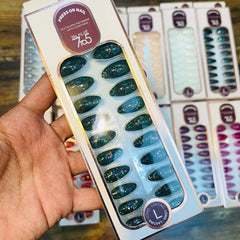 7To5 Talklee Press On nails Artifical Nails With Free Stickers Talklee