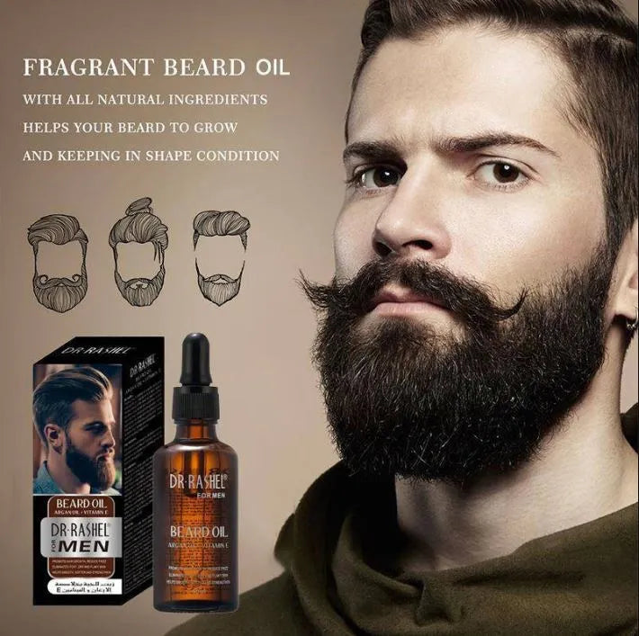 Dr Rashel Beard Argan Oil for Men – 50 ml Dr. Rashel