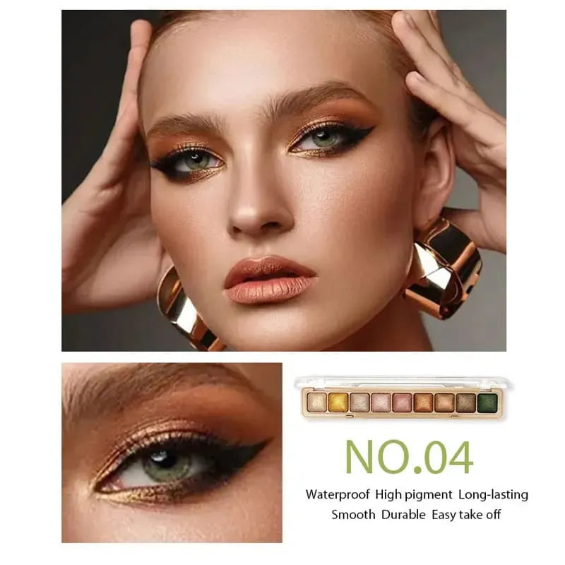 9 Colors Msyaho Eye Shadow Powder Box Msyaho