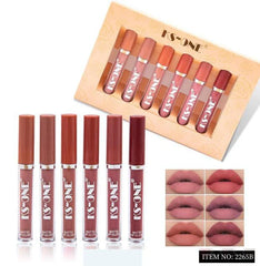 New KS One Pack Of 6 Matte Lip Gloss KS-ONE