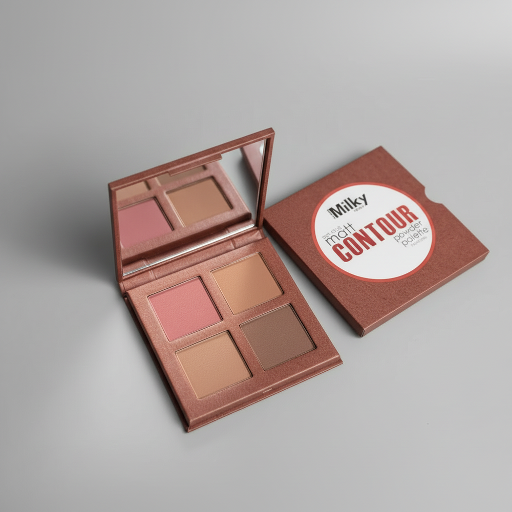 Milky Sun Club Matt Contour Powder Palette Milky