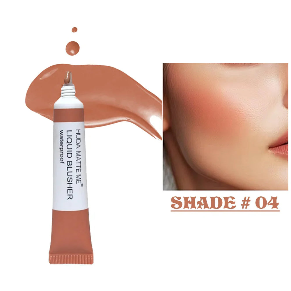 Huda Matte me Liquid Blusher Waterproof - 15ml Huda Matte Me