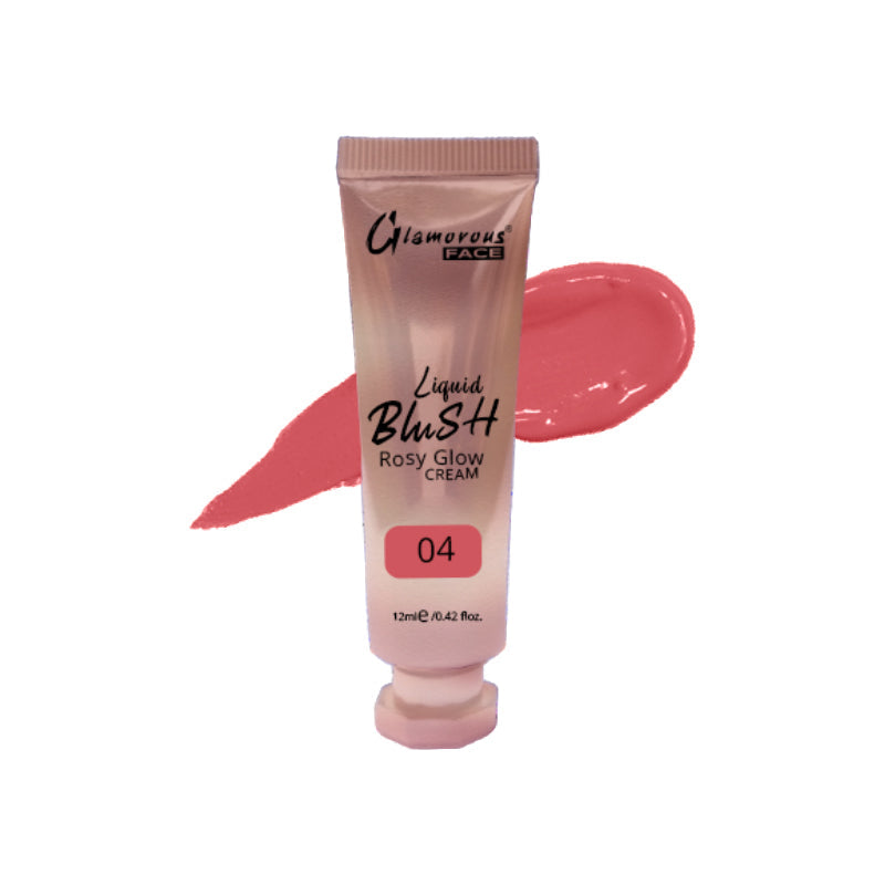 Glamorous Face Rosy Glow Liquid Blush Cream 12ml Glamorous Face