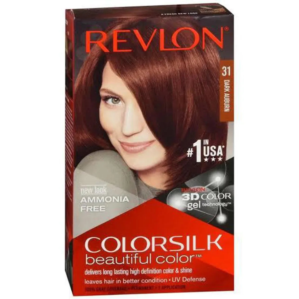 REVLON (Italy) 31 Dark Auburn 3D Hair Color Revlon