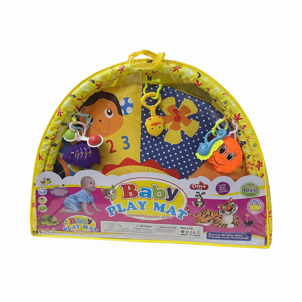 Baby Play gym Mat with Hanging Toys - Each Cosmia.pk