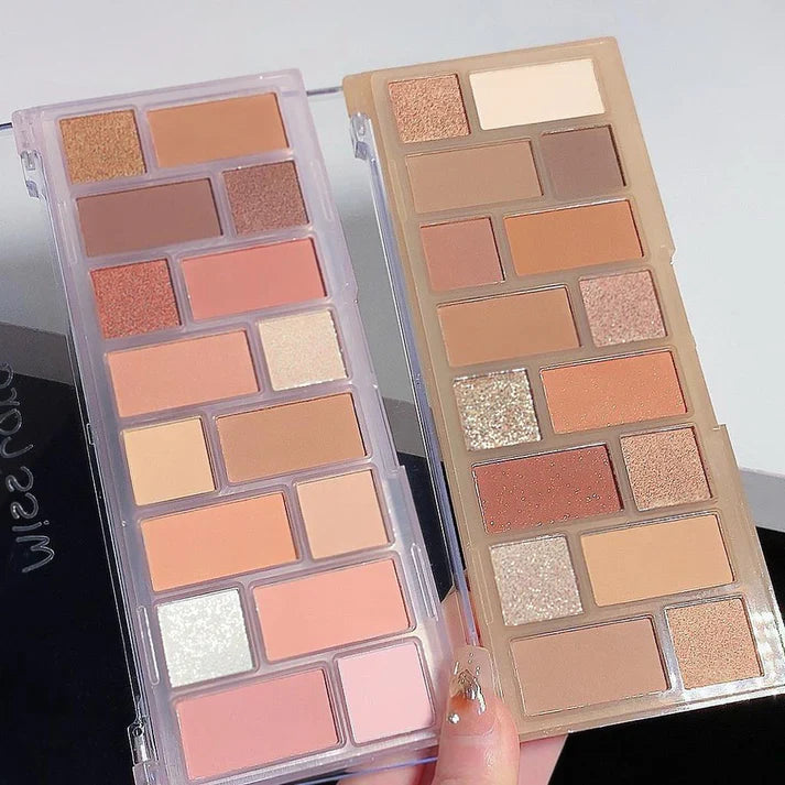 Miss Lara Fluorescent Eyeshadow Palette - 16 Colors Miss Lara