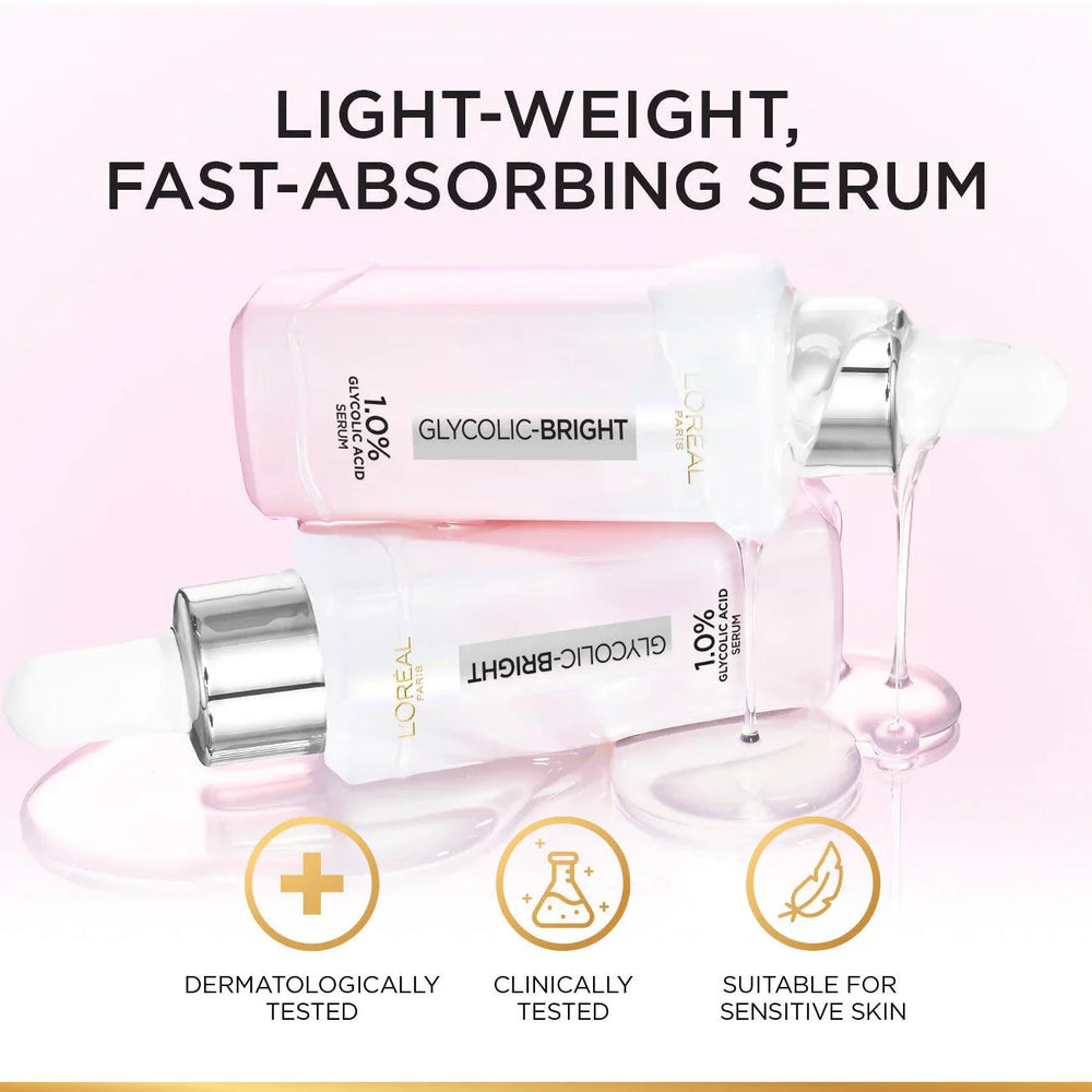 Loreal Paris Glycolic Bright Instant Glowing Face Serum Loreal Paris