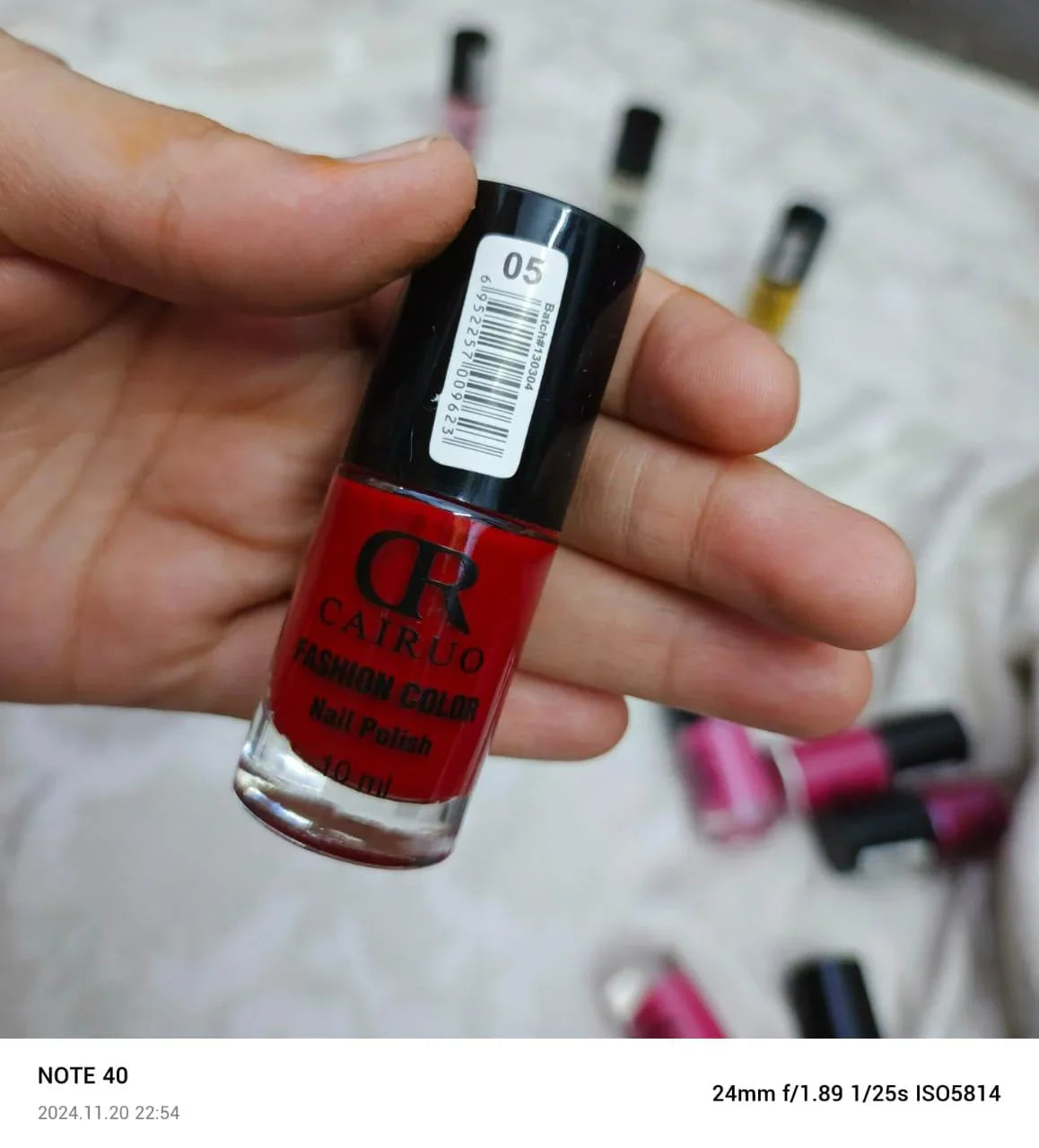 Cairuo Permanent Nail Polish CR
