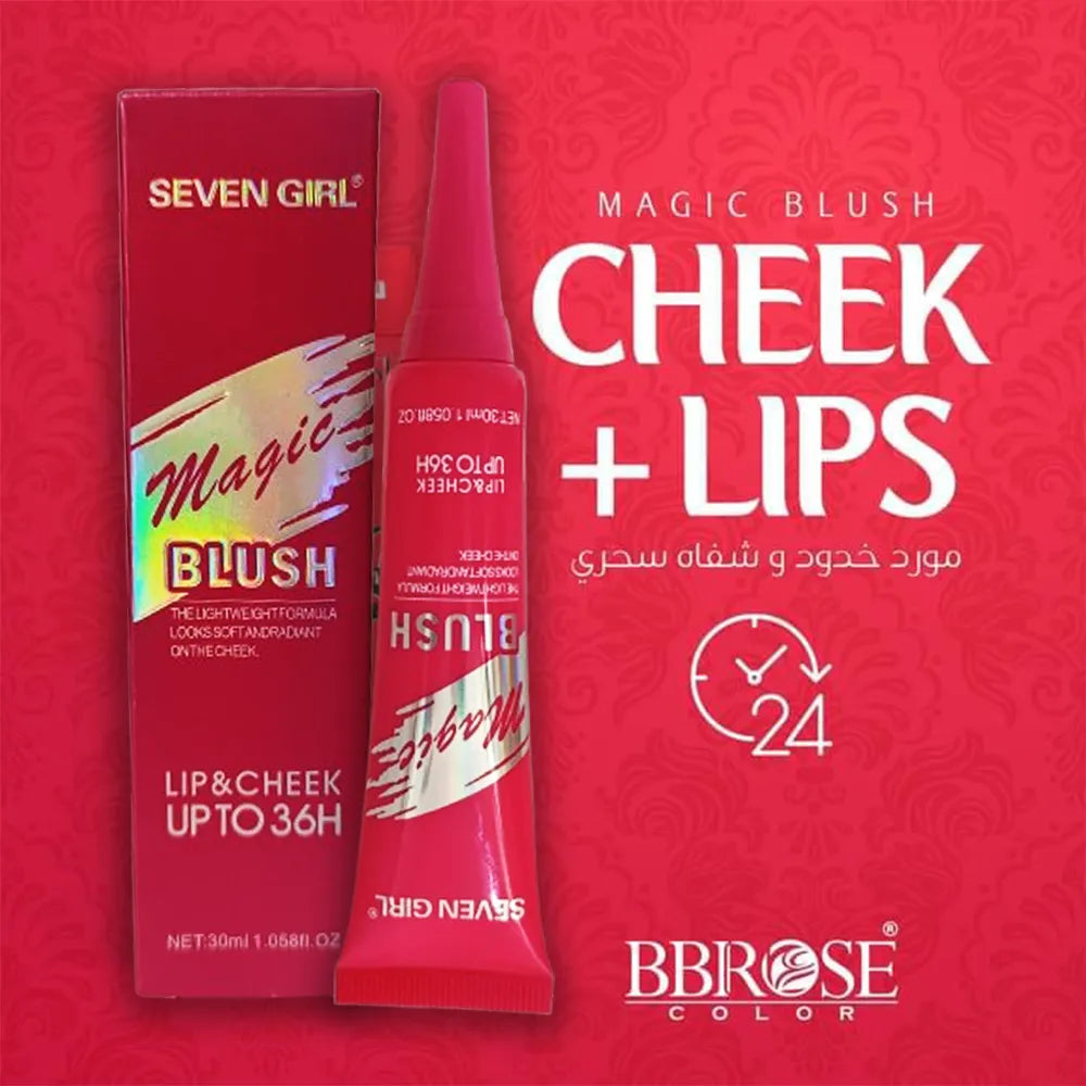 Seven Girl Magic Lip & Cheek Blush - 30ml Seven Girl