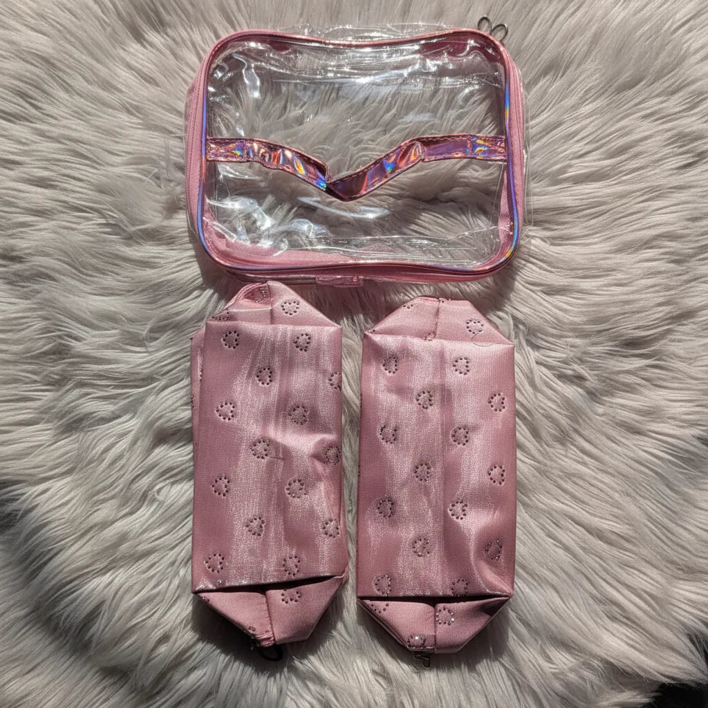 3 in 1 Makeup pouch Cosmia
