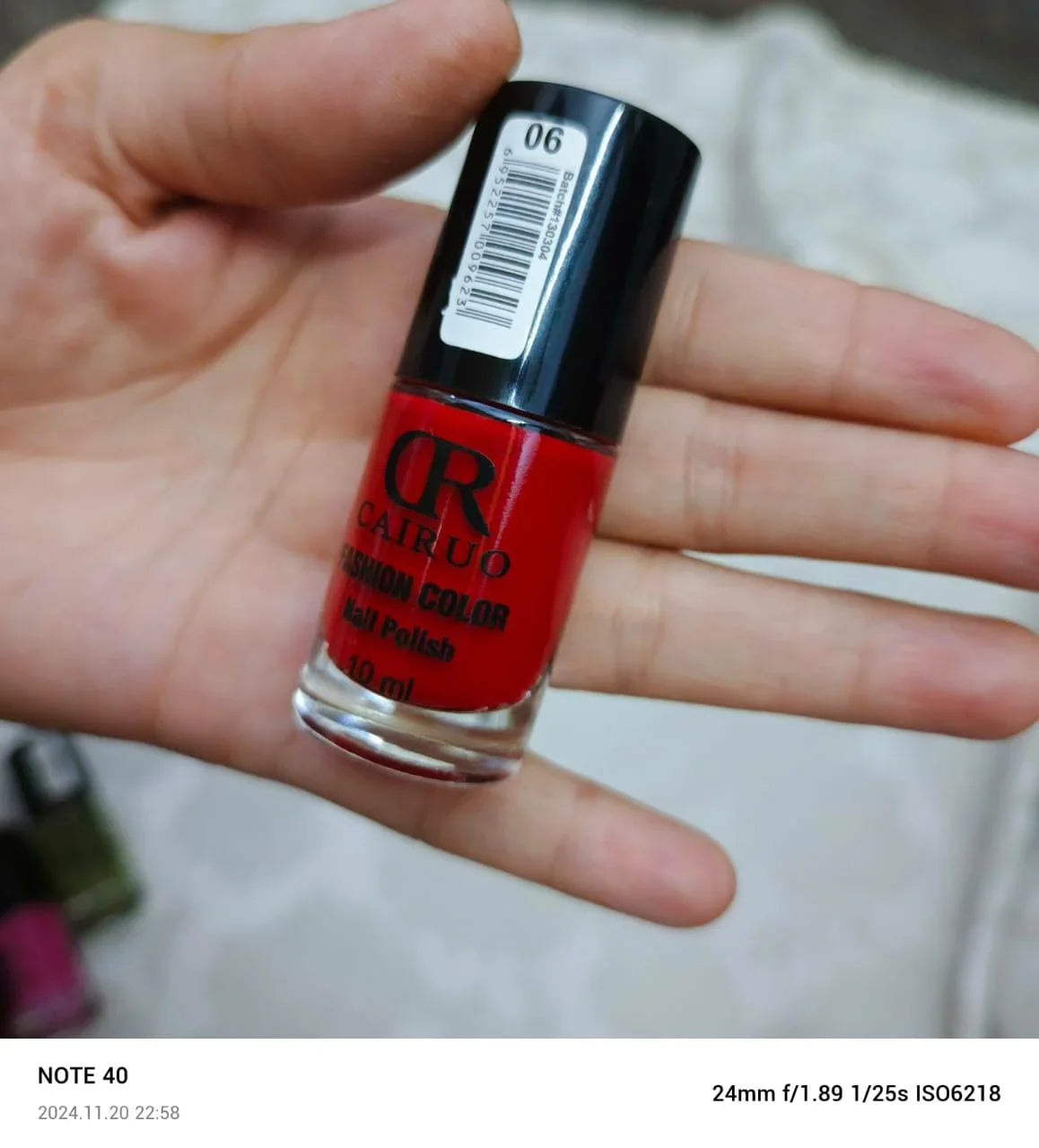 Cairuo Permanent Nail Polish CR