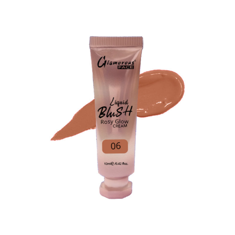 Glamorous Face Rosy Glow Liquid Blush Cream 12ml Glamorous Face