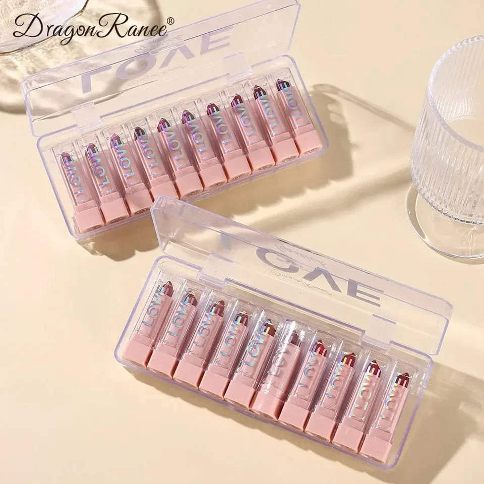 Dragon Ranee - Mini Velvet Lipstick Set of 10 Dragon Ranee