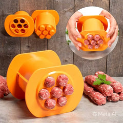 Multi-Functional Manual Meat Kabab Maker Press Cosmia.pk