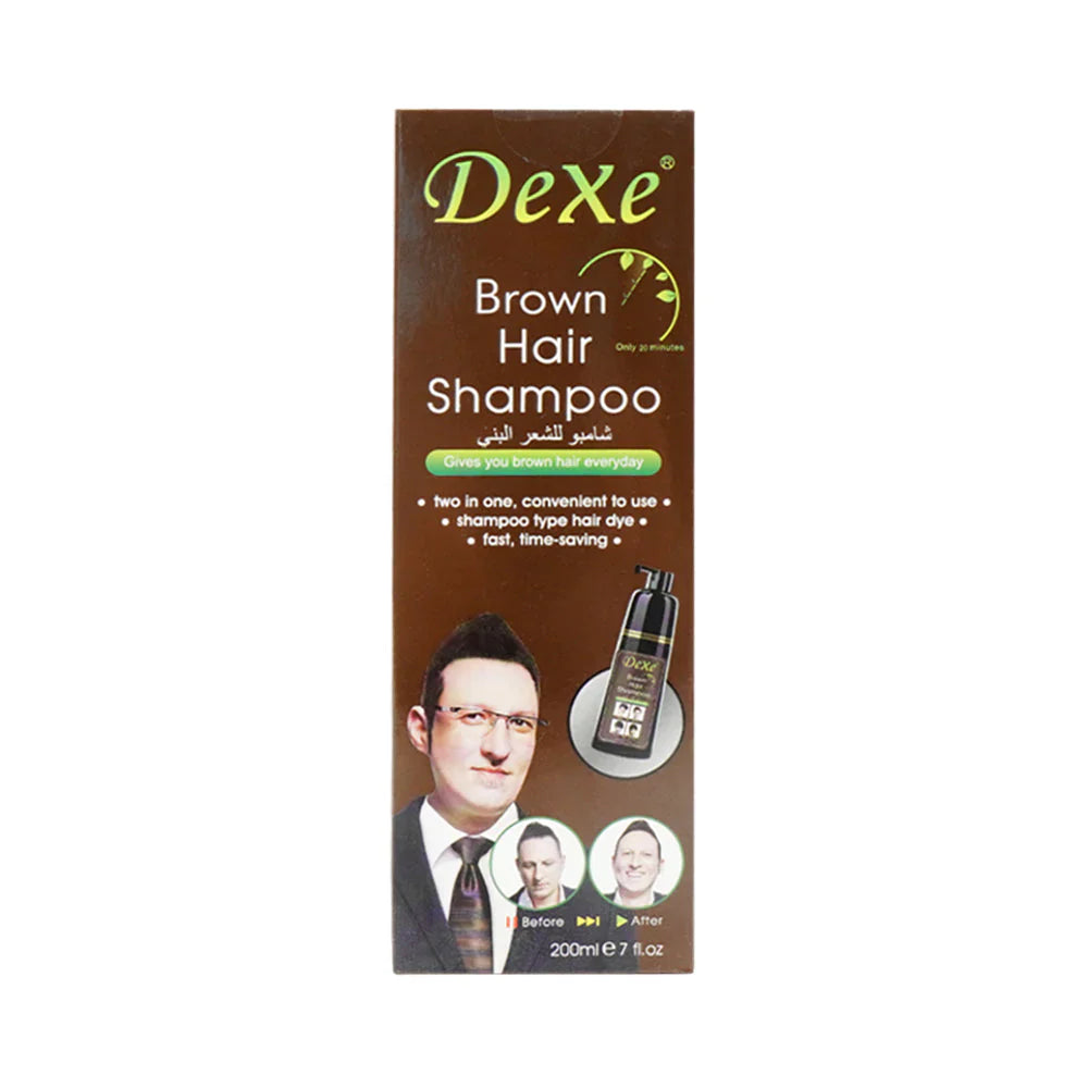 Dexe Brown Hair Shampoo - 200ml Dexe