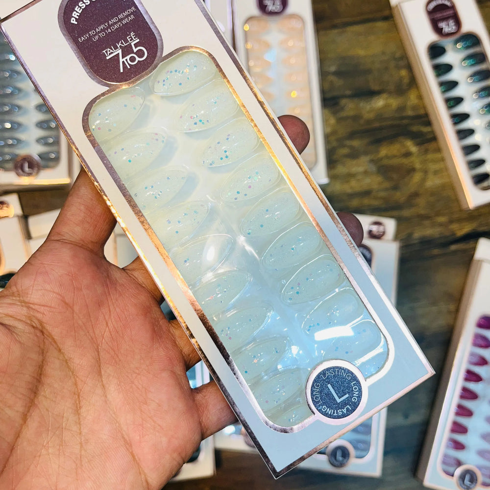 7To5 Talklee Press On nails Artifical Nails With Free Stickers Talklee